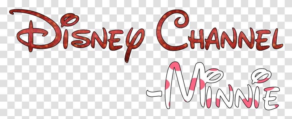 Disney Channel Minnie, Handwriting, Alphabet, Label Transparent Png