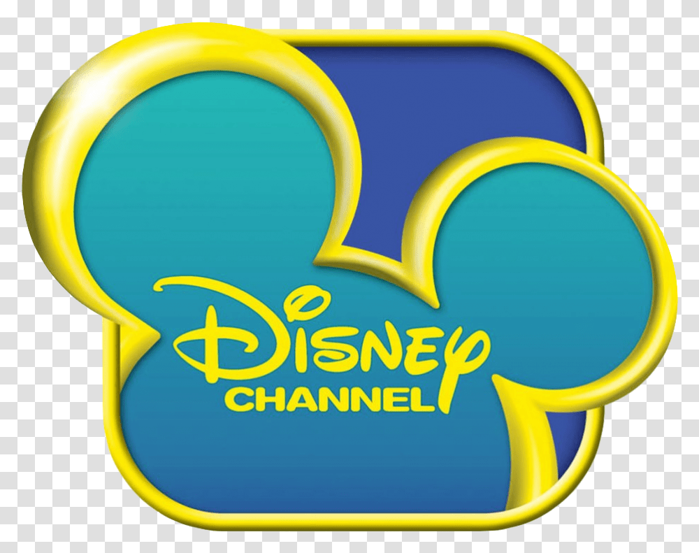 Disney Channel Press Release Disney Channel Yellow Green Logo, Text, Label, Number, Symbol Transparent Png