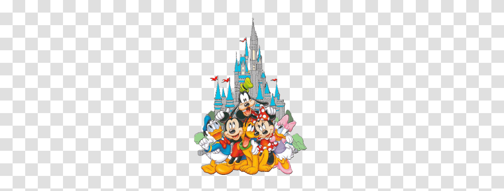 Disney Character Clipart Clipartmonk, Architecture, Building, Castle, Birthday Cake Transparent Png
