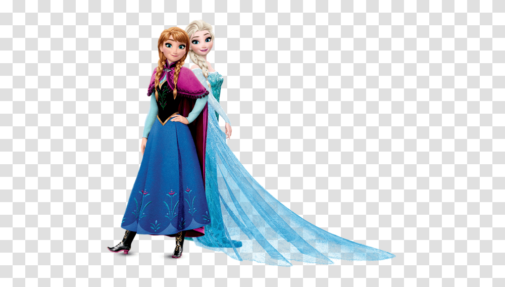 Disney Characters Elsa, Doll, Toy, Wedding Gown Transparent Png
