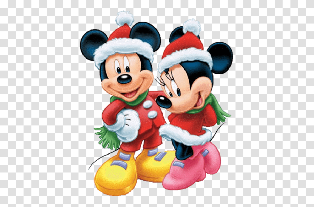 Disney Christmas Clip Art Baby Mickey N Minnie Mouse Mickey Minnie Mouse, Plush, Toy, Super Mario, Mascot Transparent Png