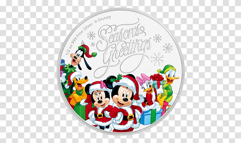 Disney Christmas Coin 2016, Label, Alphabet, Dish Transparent Png
