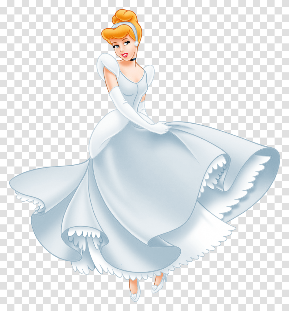 Disney Cinderella Silver Dress, Wedding Gown, Dance, Statue Transparent Png