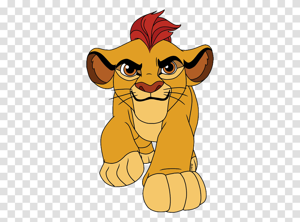 Disney Clipart Lion King Leon De La Guardia Del Leon, Mammal, Animal, Wildlife, Label Transparent Png
