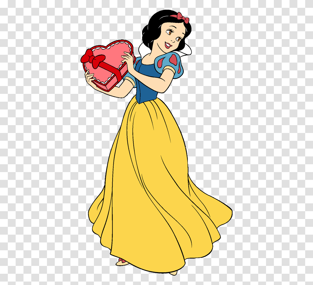 Disney Clipart Snow White Clipart Snow White, Person, Female, Dress Transparent Png