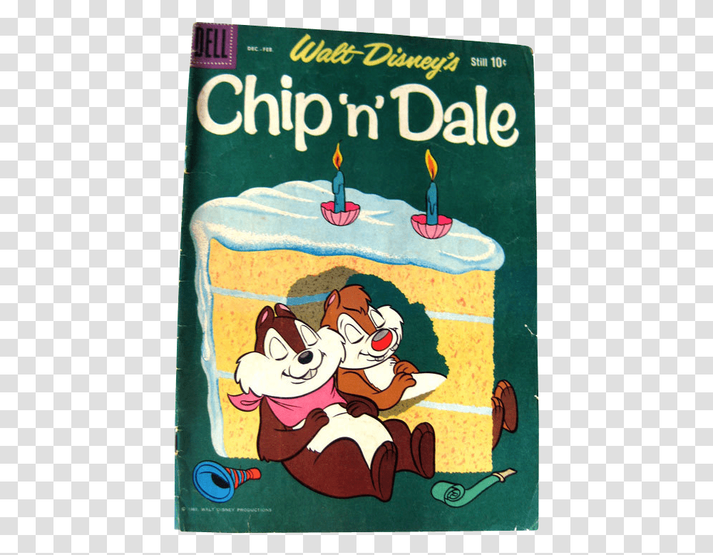 Disney Comics Chip N Dale, Cake, Dessert, Food Transparent Png
