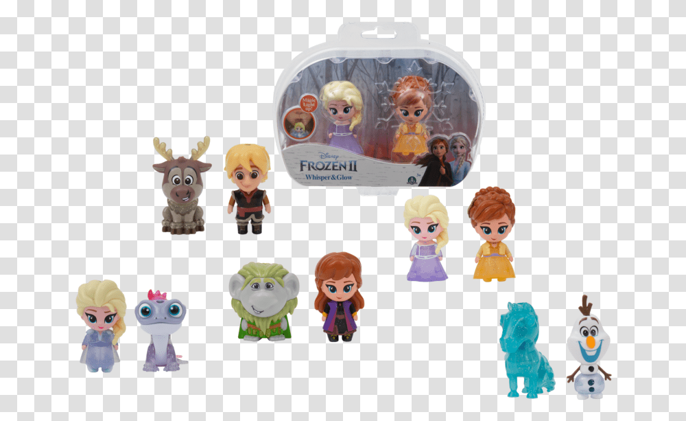 Disney Die Eisknigin Frozen 2 Whisper And Glow, Doll, Toy, Person, Figurine Transparent Png