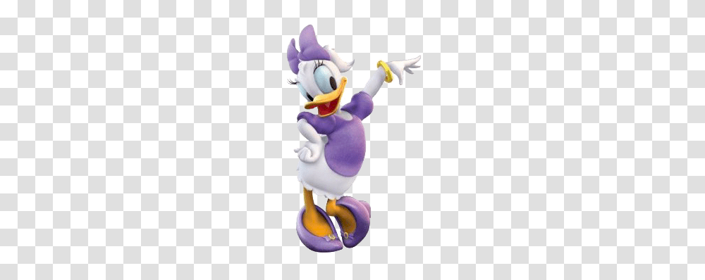 Disney Ducks Daisy Duck, Figurine, Toy, Plush, Rattle Transparent Png