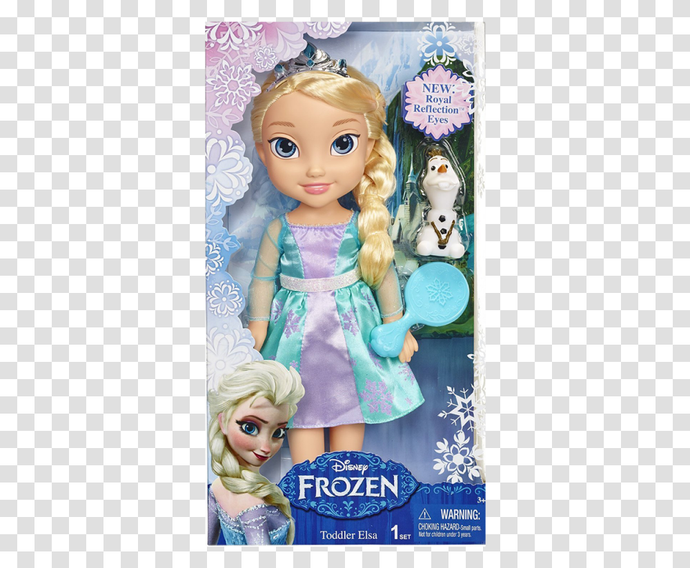 Disney Elsa Frozen Elsa Toddler Doll, Toy, Person, Human, Hair Transparent Png