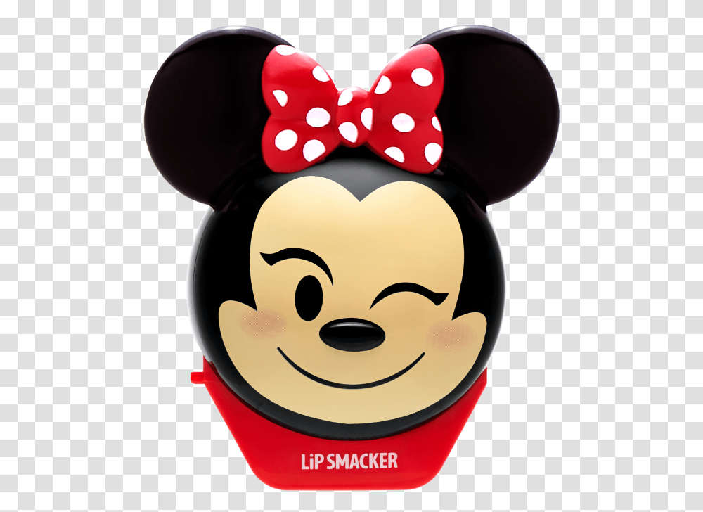 Disney Emoji Lip Balm Lip Smacker Minnie Mouse, Mammal, Animal, Food, Sweets Transparent Png