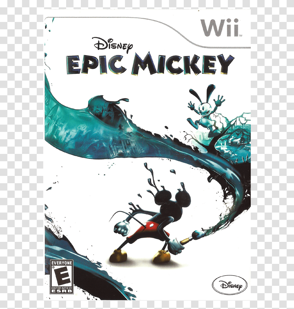 Disney Epic Mickey Wii, Poster, Advertisement, Outdoors, Water Transparent Png