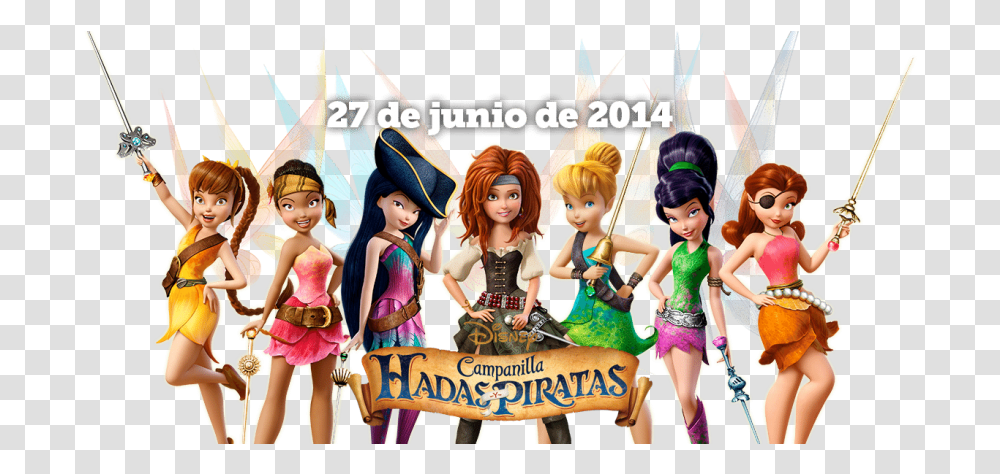 Disney Fairies Pirate Fairy, Doll, Toy, Person, Human Transparent Png