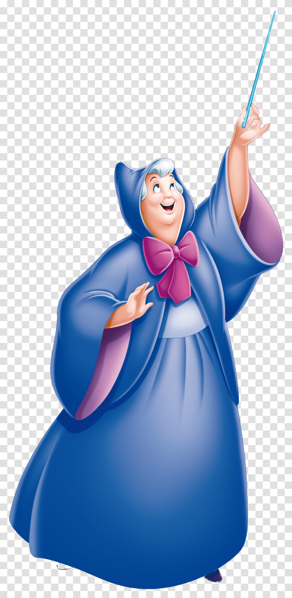Disney Fairy Godmother, Costume, Doll Transparent Png