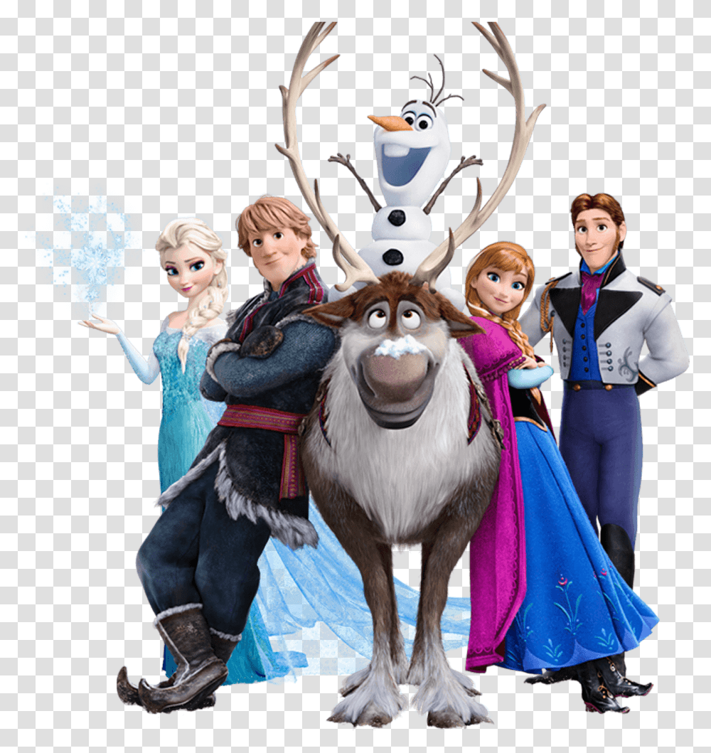 Disney Frozen Characters Frozen Todos Los Personajes, Performer, Deer, Mammal, Leisure Activities Transparent Png