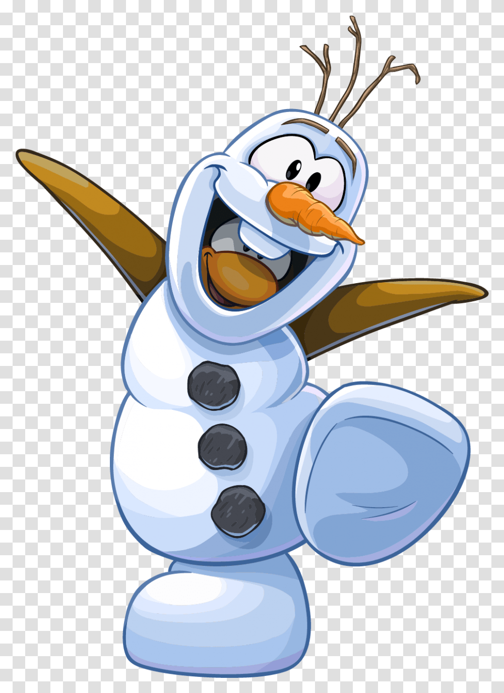 Disney Frozen Club Penguinolaf Club Penguin Olaf Club Penguin Frozen, Outdoors, Nature, Winter Transparent Png