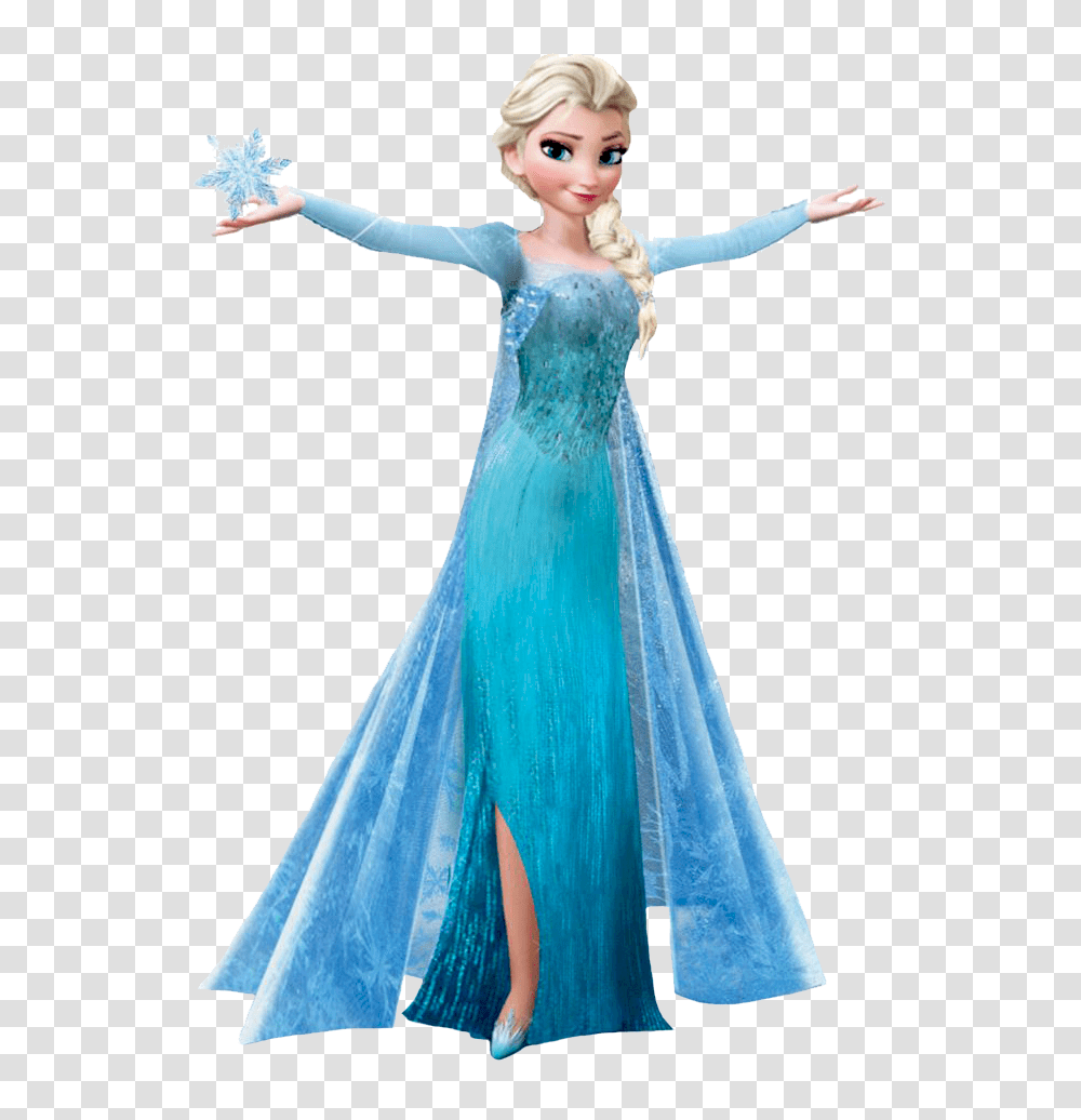 Disney Frozen Let It Go Music Box Stle Elsa Frozen, Clothing, Dress, Female, Person Transparent Png