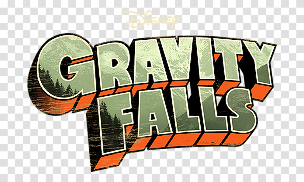 Disney Gravity Falls Logo, Word, Outdoors, Land Transparent Png