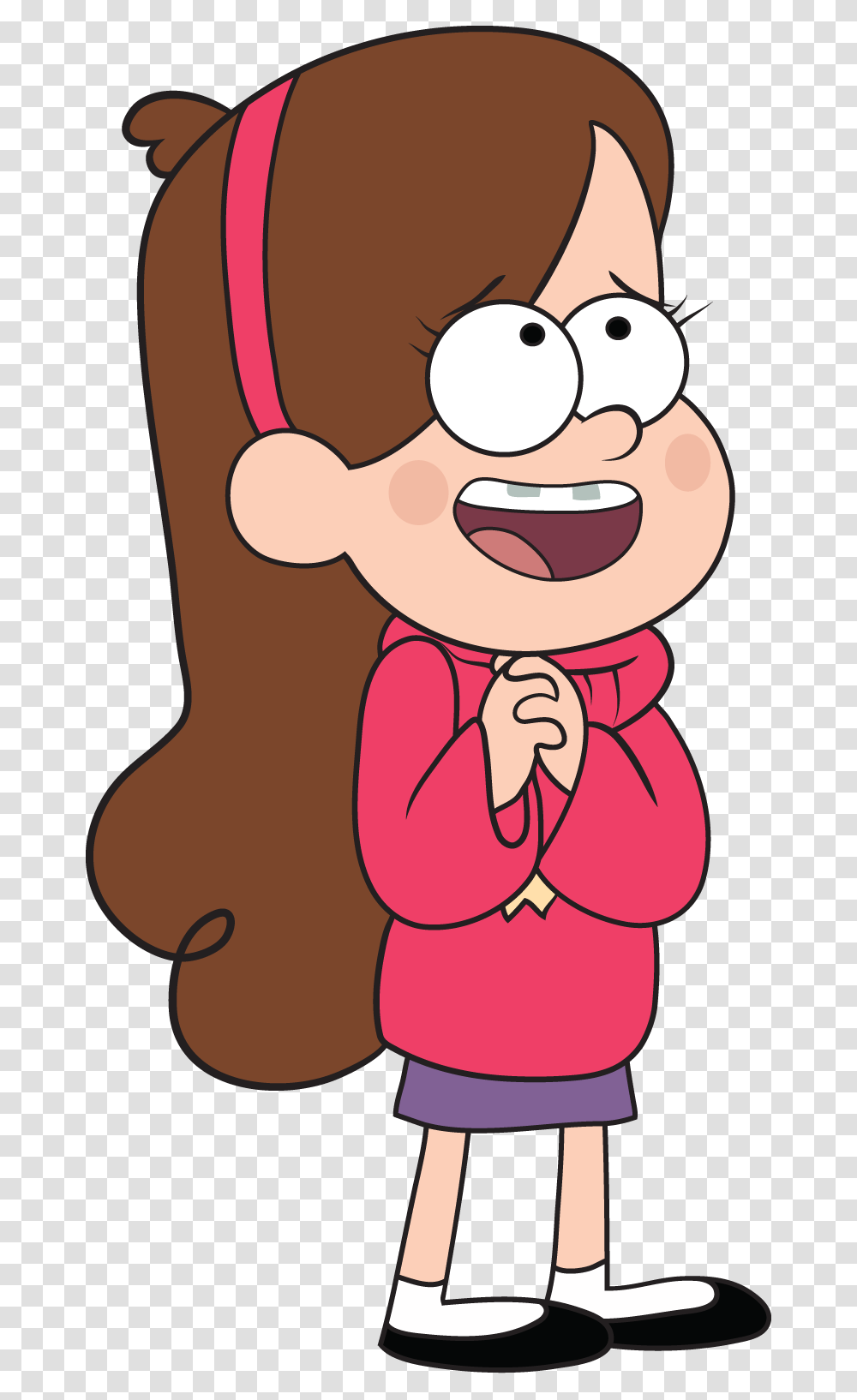 Disney Gravity Falls Mabel, Face, Performer, Tie, Accessories Transparent Png