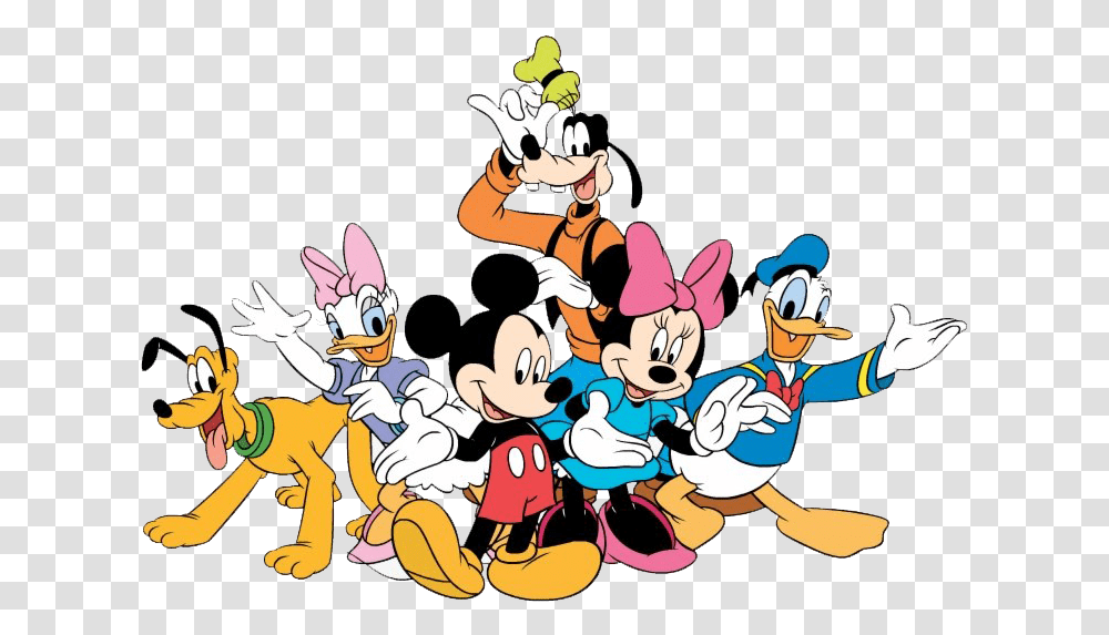 Disney Halloween Photo Mickey And Friends, Comics, Book, Person, People Transparent Png