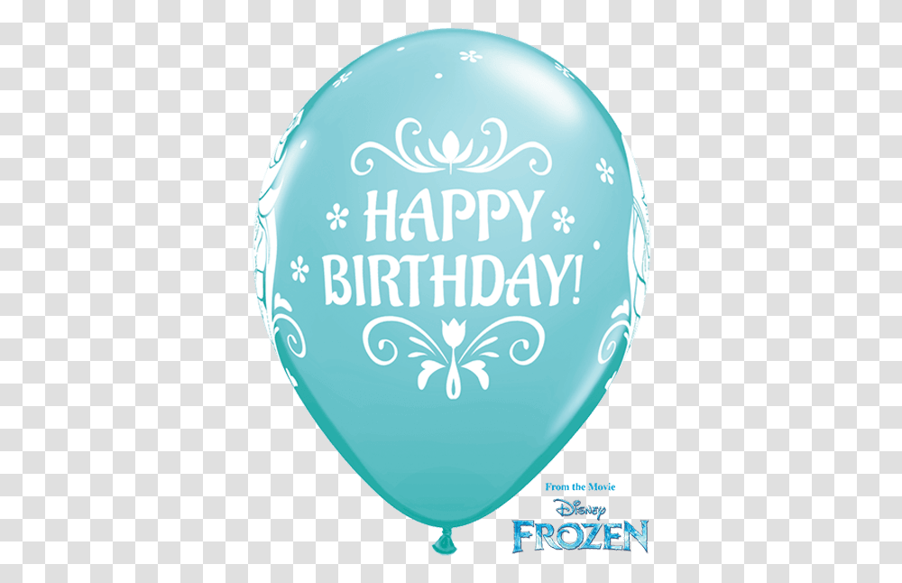 Disney Happy Birthday Frozen, Ball, Balloon, Logo Transparent Png