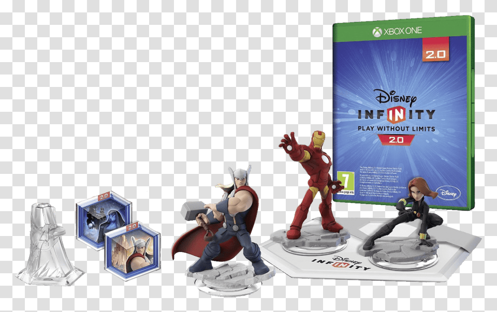 Disney Infinity 2.0 Starter Pack, Person, Toy, Outdoors Transparent Png