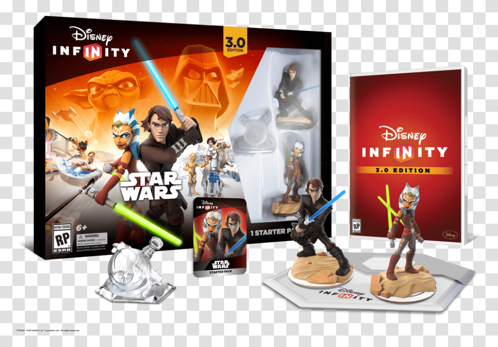 Disney Infinity 3.0 Starter Pack Playstation, Person, Human, Advertisement, Poster Transparent Png