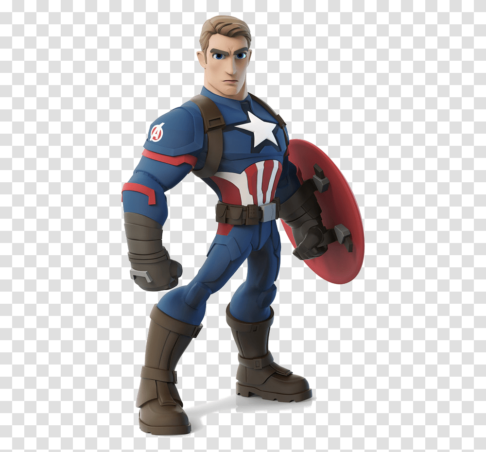 Disney Infinity Capitao America, Toy, Person, Human Transparent Png