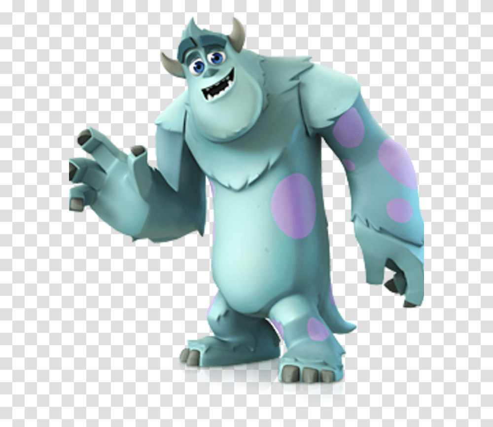 Disney Infinity Monsters University Sulley, Toy, Figurine, Alien, Robot Transparent Png