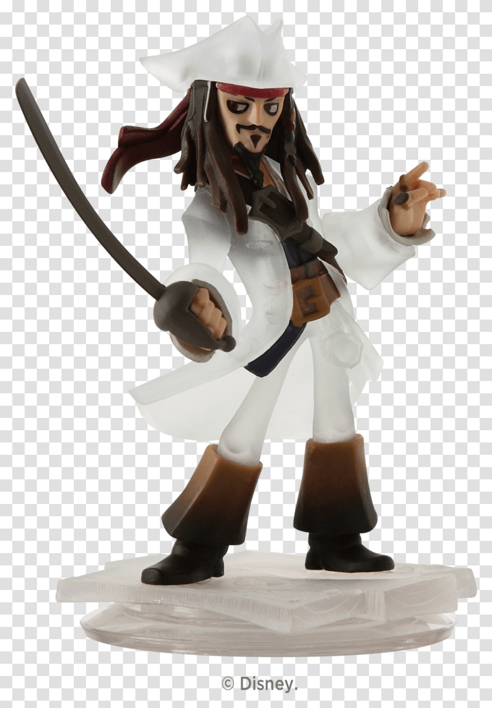 Disney Infinity Pirates Of The Caribbean Figures, Figurine, Person, Human, Toy Transparent Png