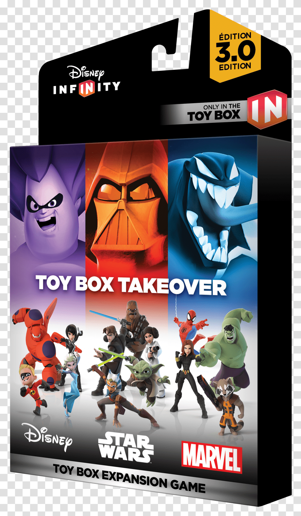 Disney Infinity Toy Box Takeover Download Disney Infinity 3.0 Toy Box Take Over, Poster, Advertisement, Flyer, Paper Transparent Png