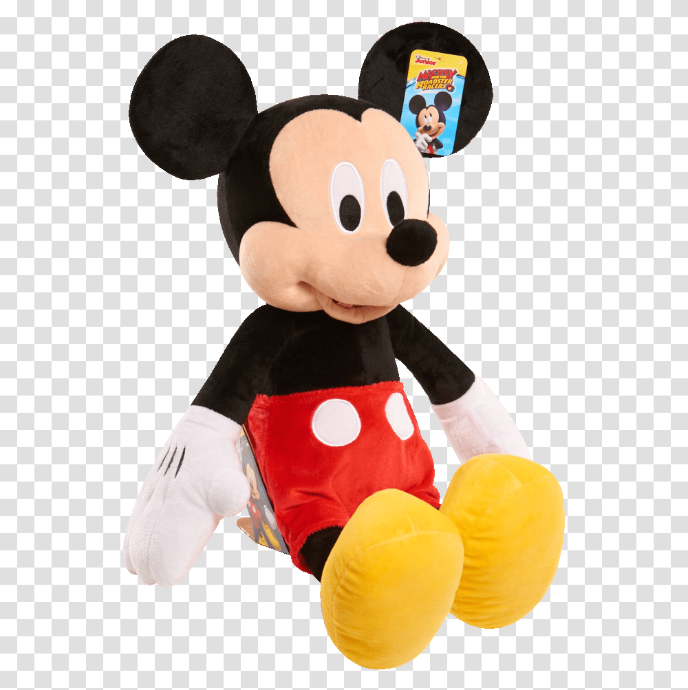 Disney Junior Mickey Amp The Roadster Racers Plush Jumbo Cartoon, Toy, Mascot Transparent Png