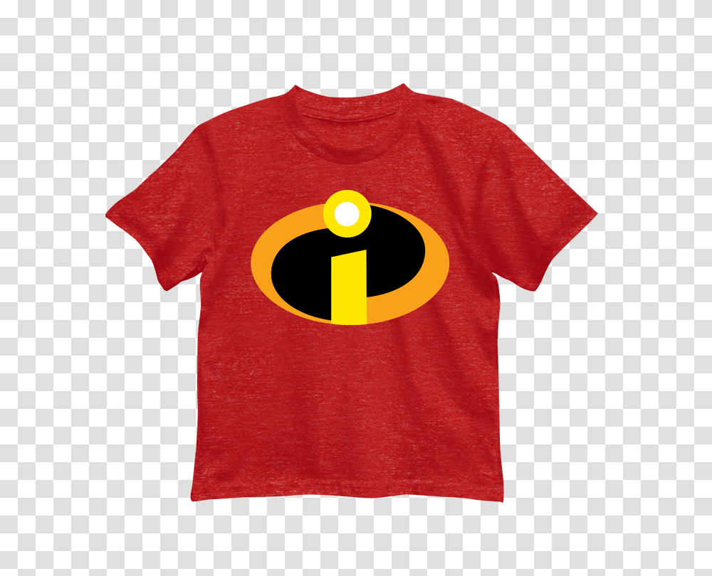 Disney Little Boys The Incredibles Logo Costume T Shirt, Apparel, T-Shirt, Rug Transparent Png