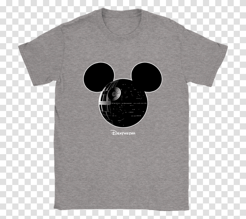 Disney Logo Death Star Mashup Wars Shirts - Teextee Store Funny New York Jets Shirts, Clothing, Apparel, T-Shirt Transparent Png