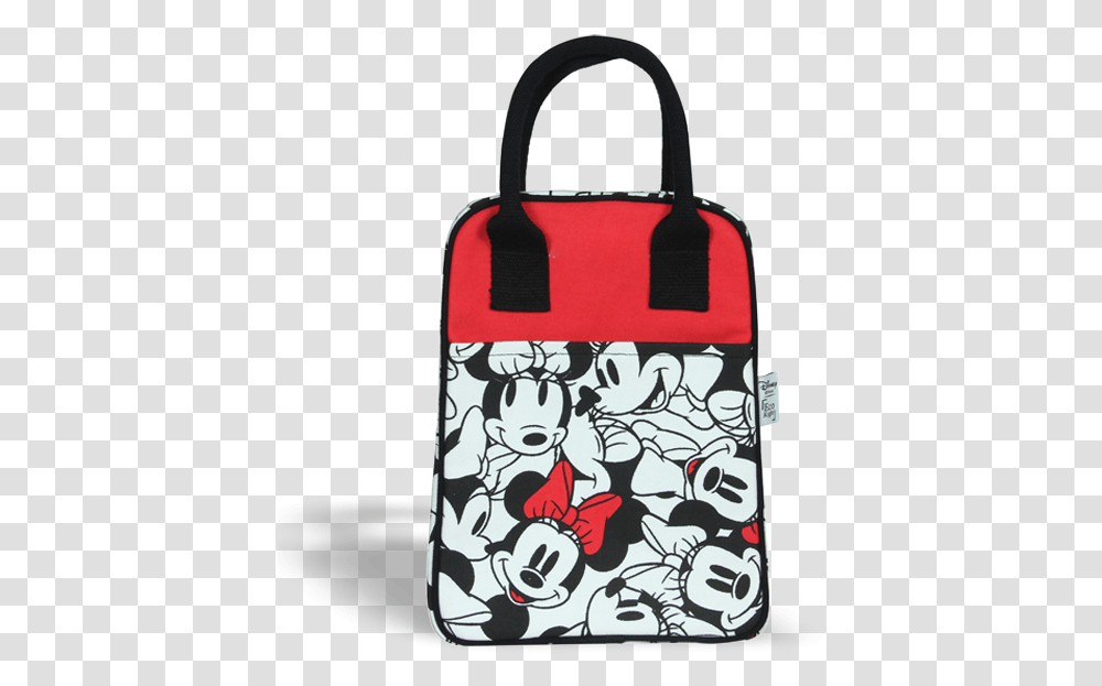Disney Lunch Bag Minnie Mouse Flowers Tote Bag Case Garment Bag, Handbag, Accessories, Accessory, Purse Transparent Png