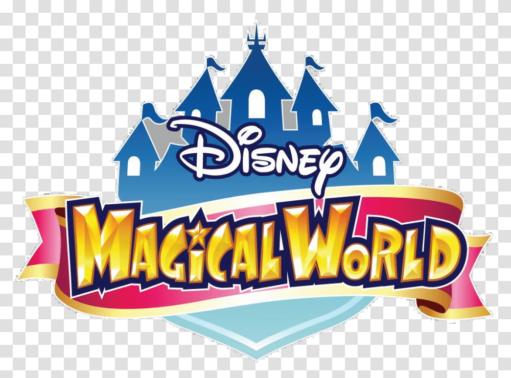Disney Magical World Logo, Game, Crowd, Slot, Gambling Transparent Png