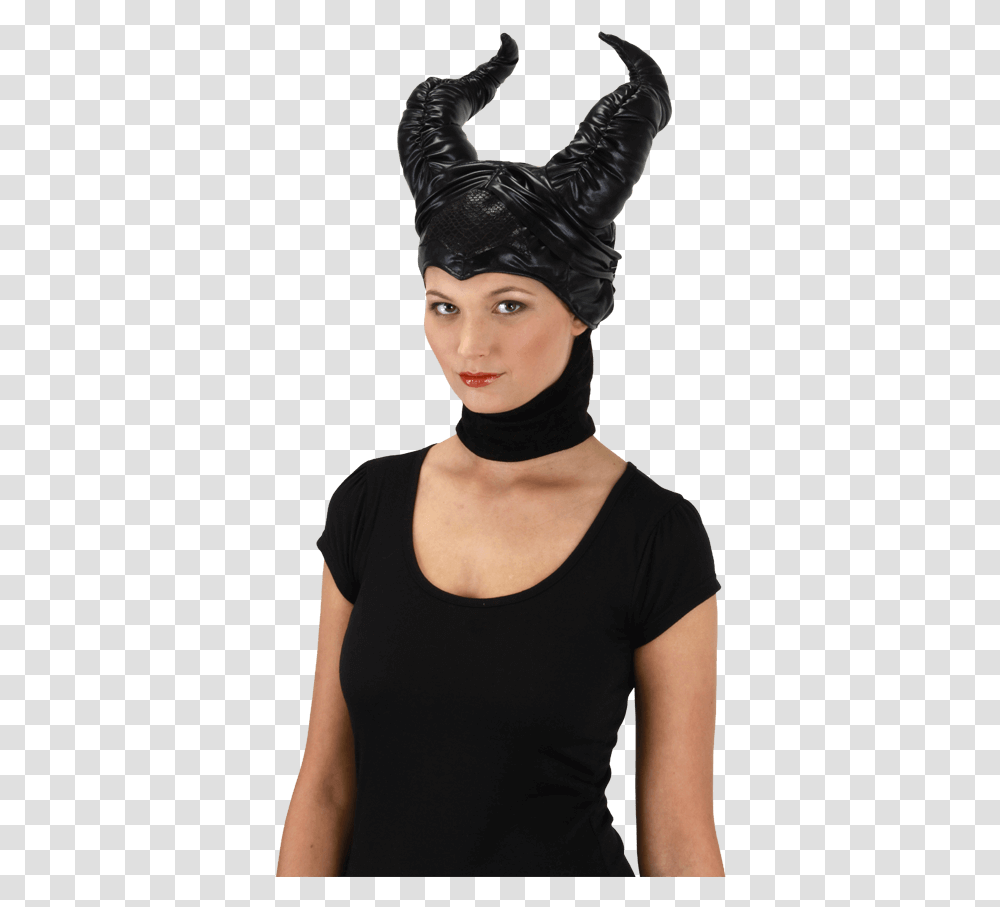 Disney Maleficent Headpiece Maleficent Costume, Apparel, Person, Human Transparent Png