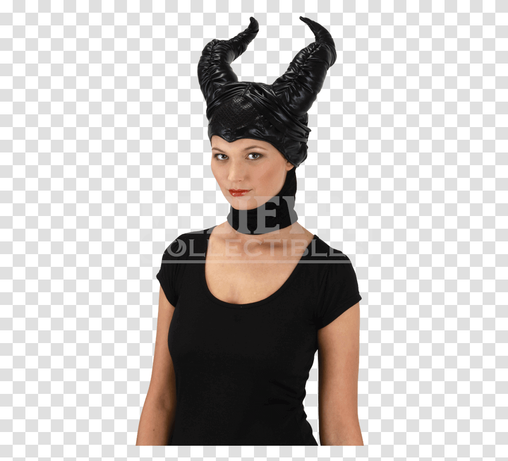 Disney Maleficent Headpiece Maleficent Headpiece, Apparel, Person, Human Transparent Png