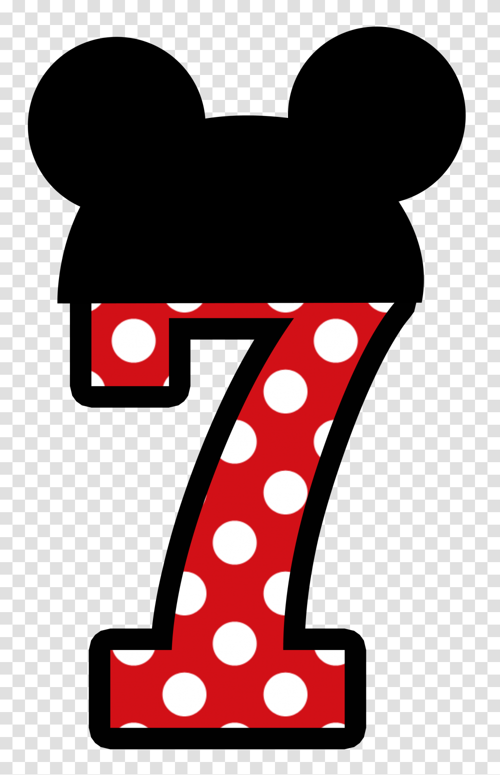 Disney Mice Minnie, Number, Label Transparent Png