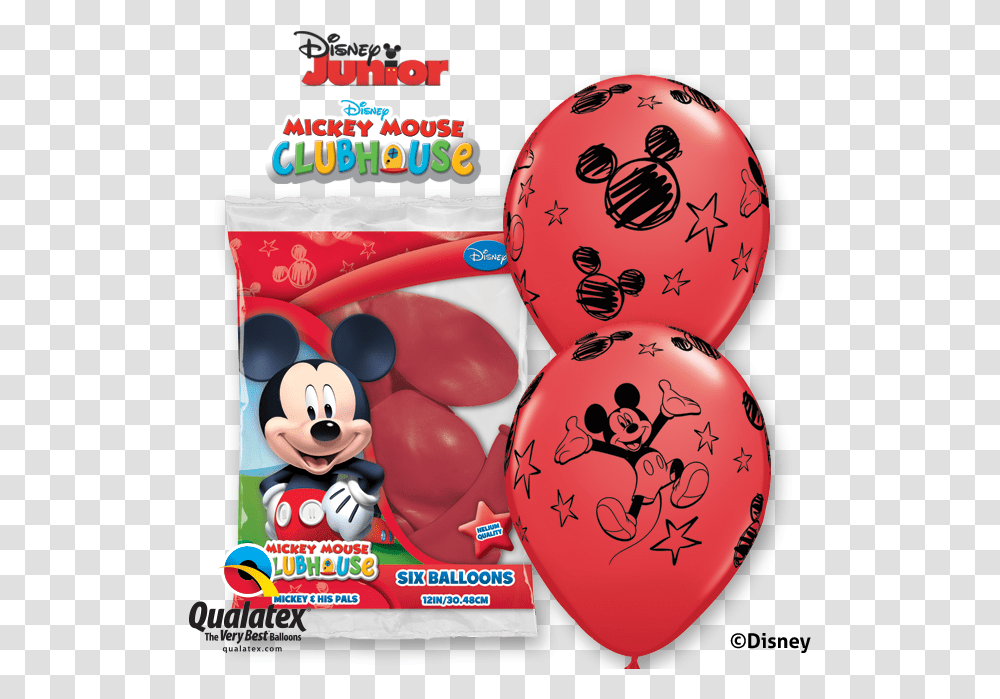 Disney Mickey Mouse And Friends Latex Balloons Transparent Png