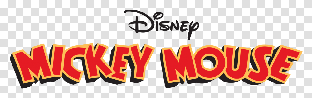 Disney Mickey Mouse Disney Mickey Mouse Logo, Alphabet, Word Transparent Png