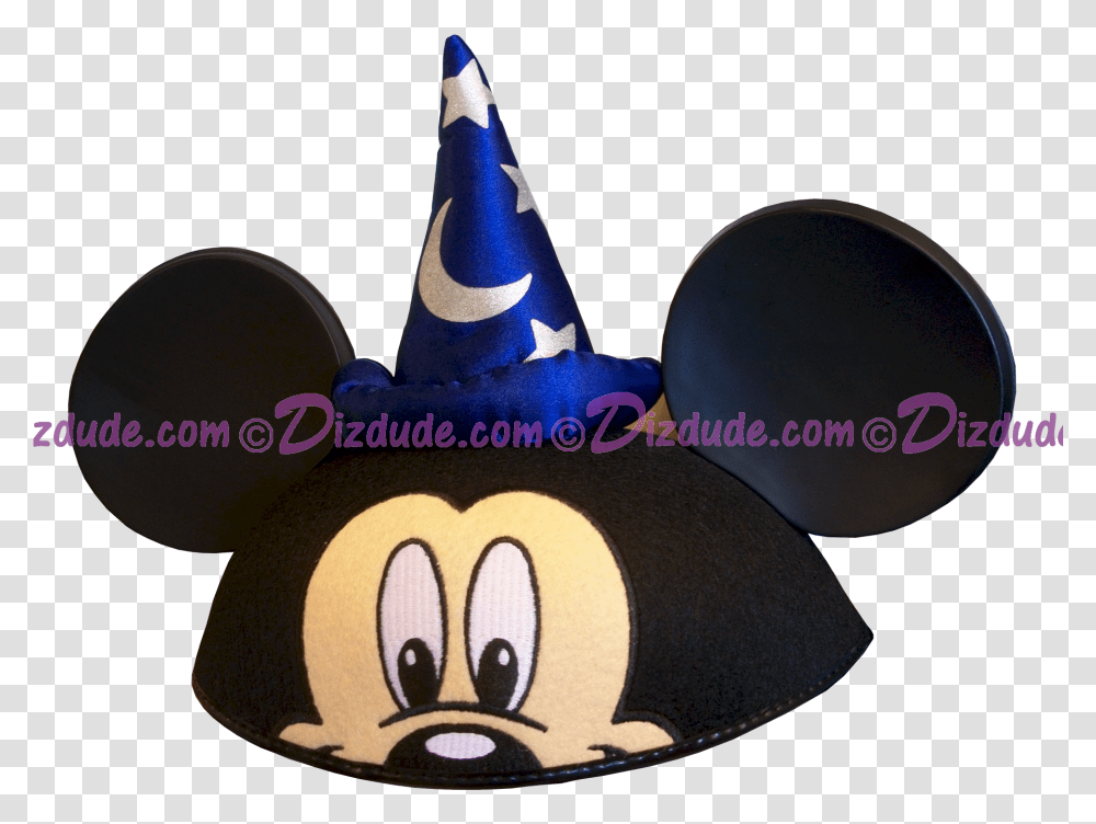 Disney Mickey Mouse Ears Sorcerers Hat Dizdude Inflatable, Apparel, Party Hat Transparent Png