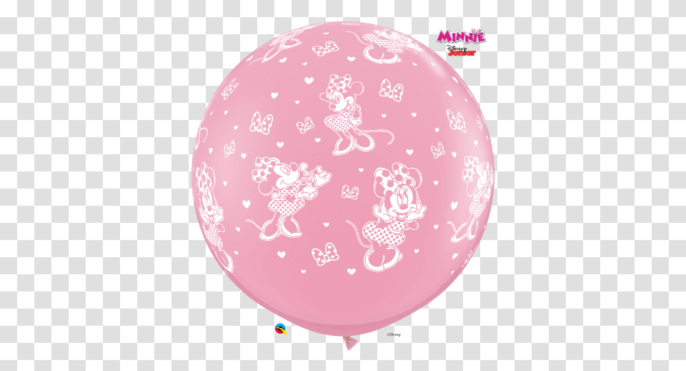 Disney Minnie Mouse A Round Balloon, Pattern, Floral Design Transparent Png