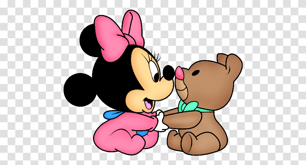 Disney Minnie Mouse Bebe, Toy, Plush, Animal, Teddy Bear Transparent Png