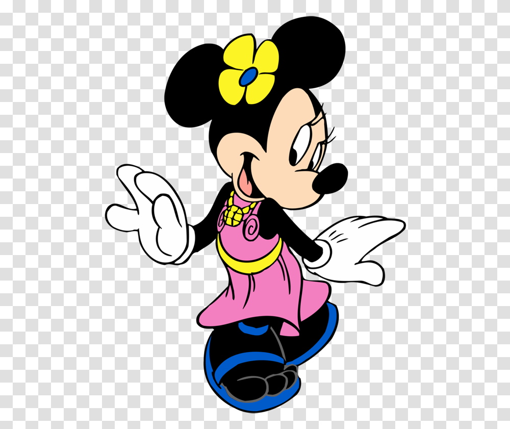 Disney Minnie Mouse Clipart, Label, Super Mario Transparent Png