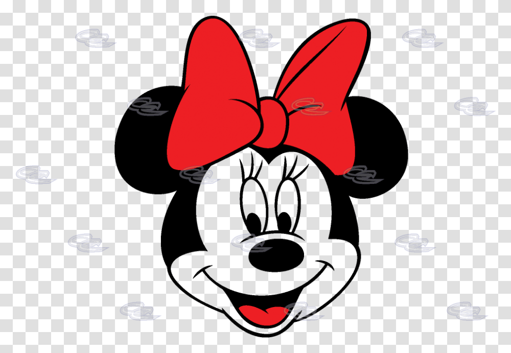 Disney Minnie Mouse Cute Red Bow Smiling Face Married Red Minnie Mouse Face, Tie, Accessories, Accessory, Necktie Transparent Png