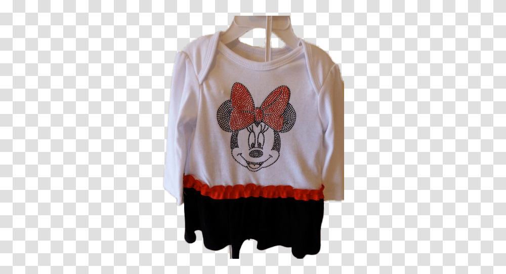 Disney Minnie Mouse Dress Hoodie, Clothing, Sleeve, Long Sleeve, Sweatshirt Transparent Png
