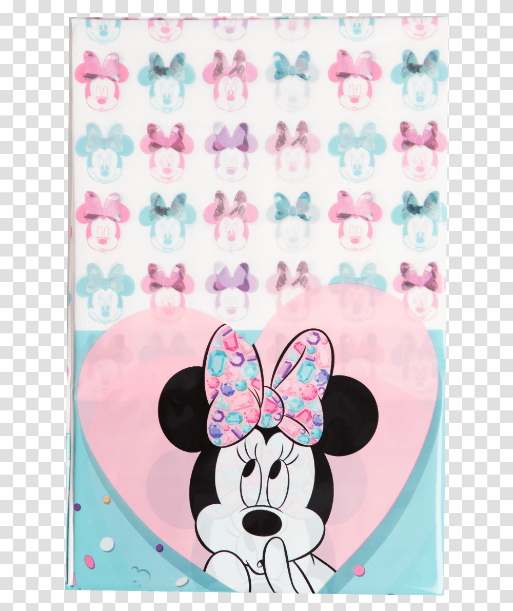 Disney Minnie Mouse Party Gem Table Cover Minnie Mouse Gem, Rug, Paper, Advertisement, Poster Transparent Png