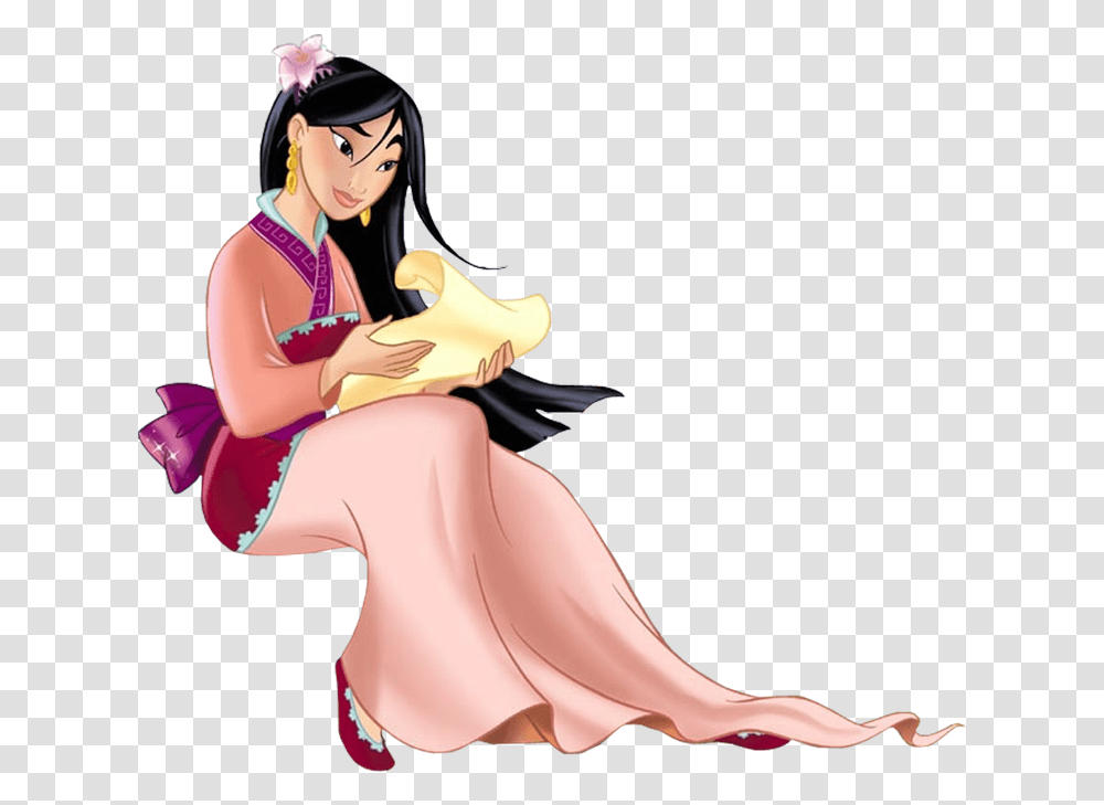 Disney Mulan Clipart Mulan Cherry Blossom Tree, Person, Leisure Activities, Dance Pose, Performer Transparent Png