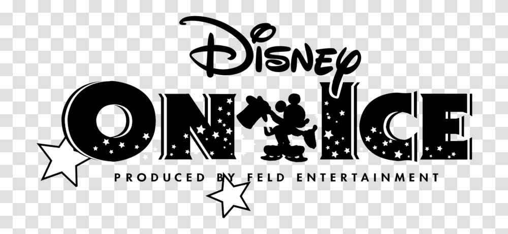 Disney On Ice Logo Disney, Star Symbol, Number Transparent Png