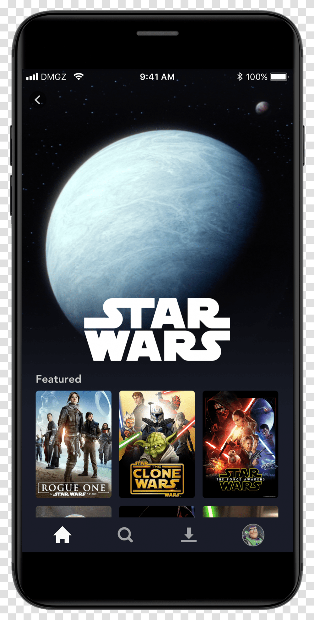 Disney On Mobile Star Wars, Mobile Phone, Electronics, Cell Phone, Person Transparent Png